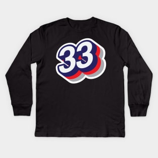 33 Kids Long Sleeve T-Shirt